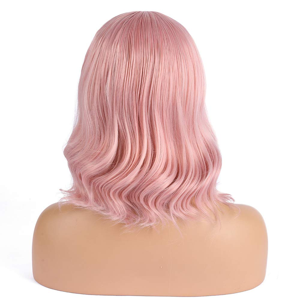 Pink Qi Liu Haizhong Wavy Hair