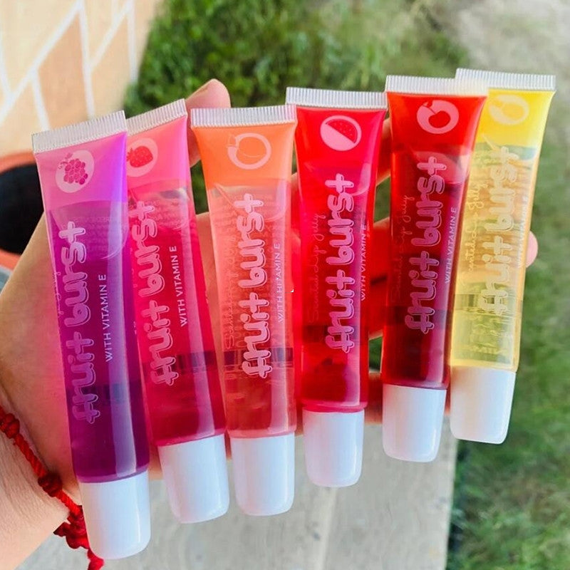 Fruit Burst Lip Oil - Scented Plumping Lip Gloss