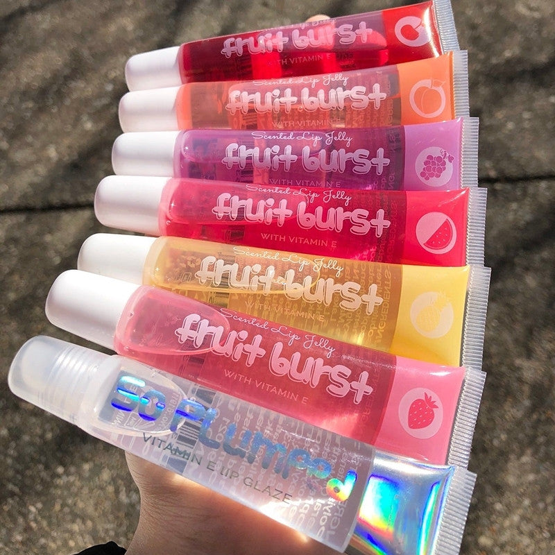 Fruit Burst Lip Oil - Scented Plumping Lip Gloss