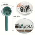 One-key Self-cleaning Hair Brush