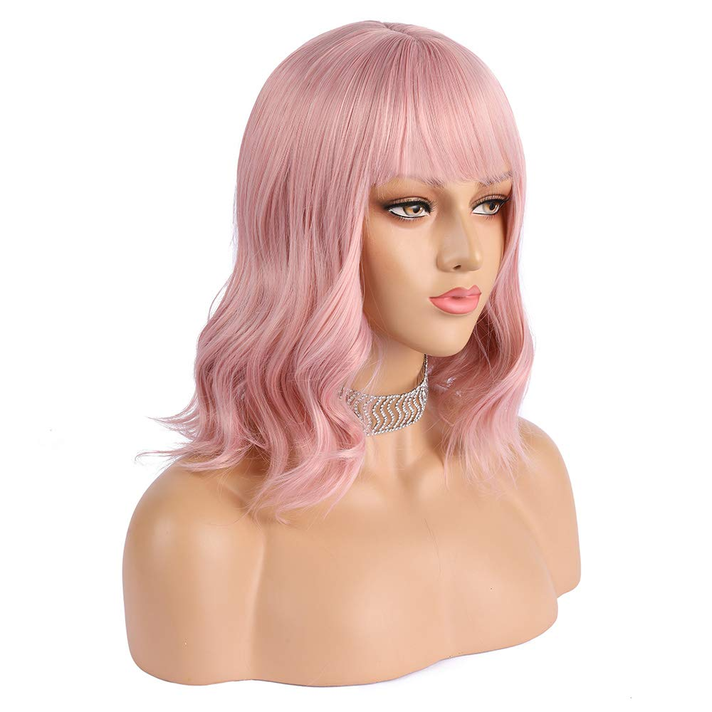 Pink Qi Liu Haizhong Wavy Hair