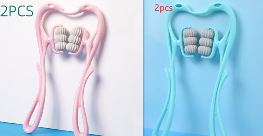 Multifunctional Manual Six-wheel Neck Massage Tool