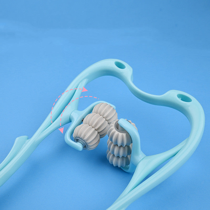 Multifunctional Manual Six-wheel Neck Massage Tool