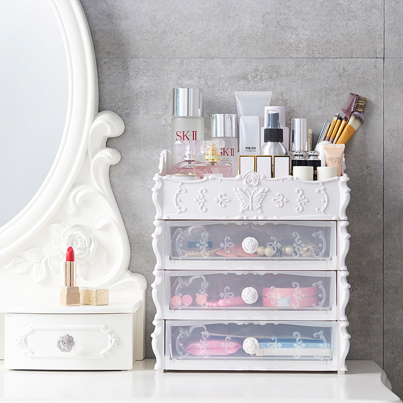 Transparent Makeup Organizer
