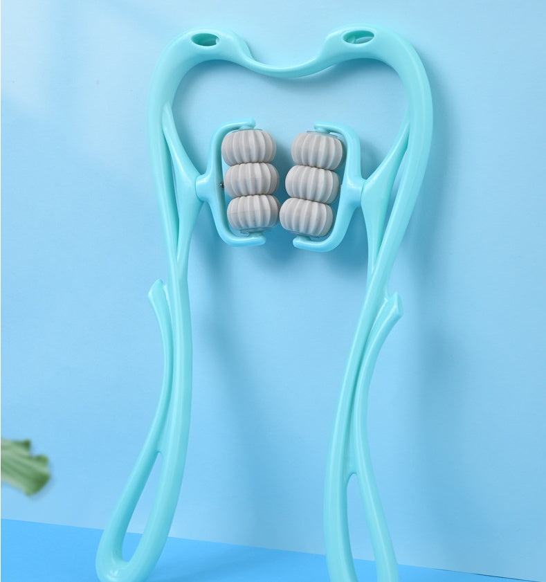 Multifunctional Manual Six-wheel Neck Massage Tool