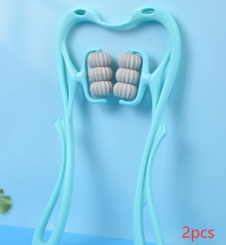 Multifunctional Manual Six-wheel Neck Massage Tool